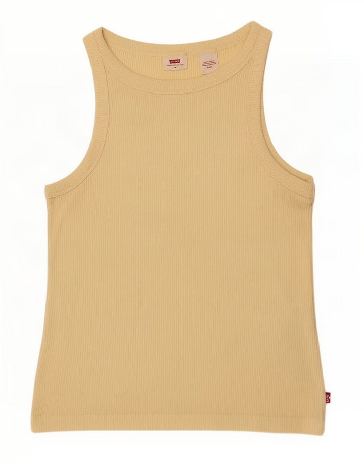 Canotta da donna Levi's UK 12 Medio Giallo Modal