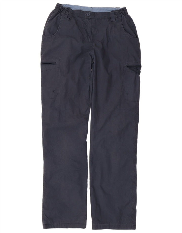 Pantaloni cargo da donna Mountain Warehouse UK 8 Small W28 L31 Blu navy