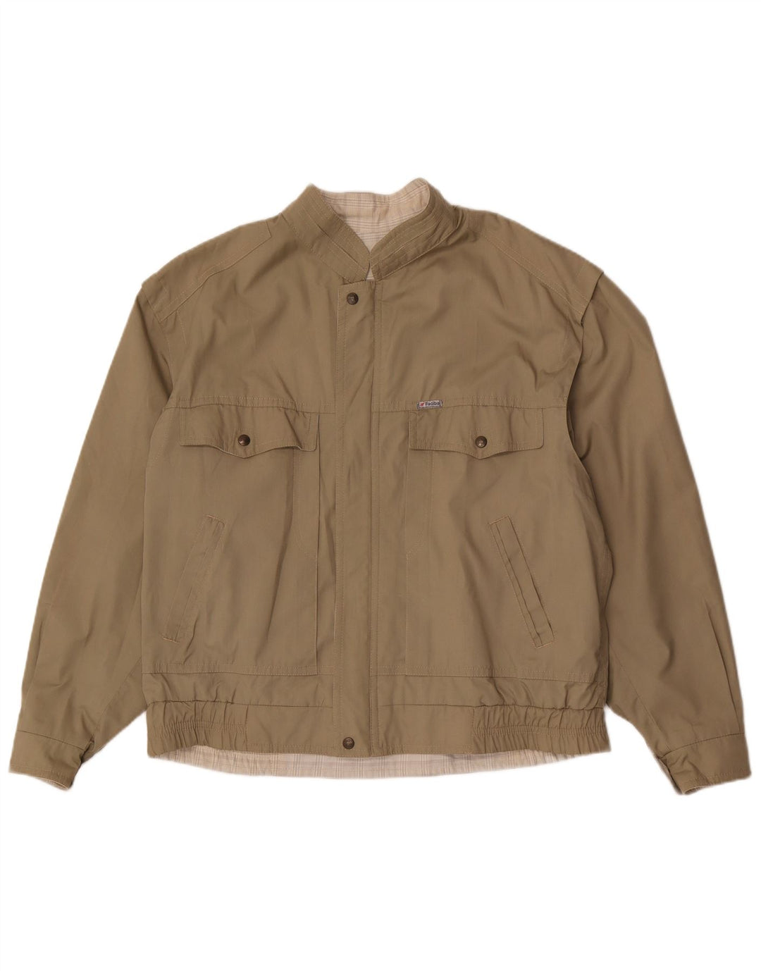 Giubbotto bomber reversibile da uomo Faciba IT 54 2X poliestere kaki