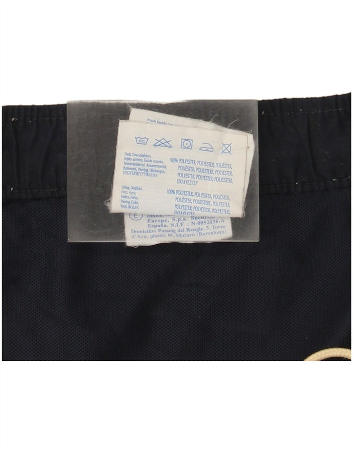Pantaloncini da bagno da uomo Champion grandi in poliestere blu navy