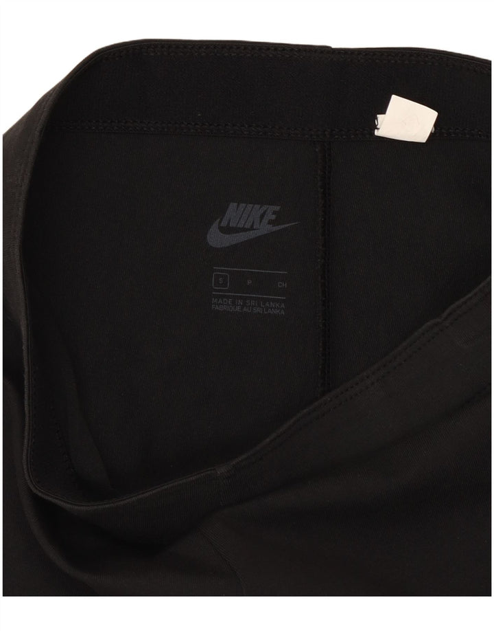 Leggings grafici da donna Nike UK 10 piccoli neri
