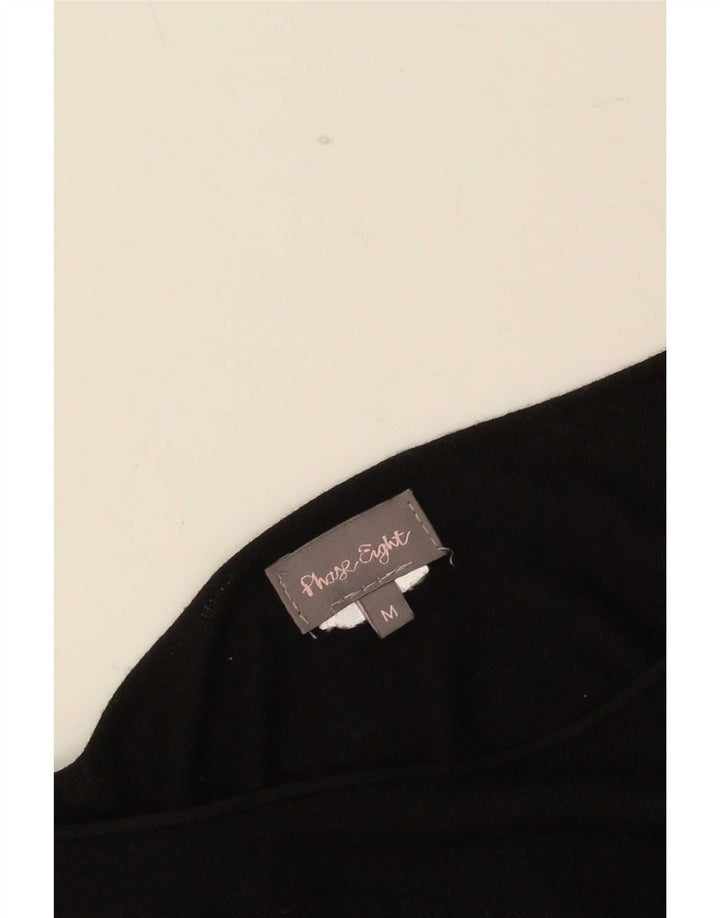 Top in camicetta a pipistrello con maniche a 3/4 da donna Phase Eight UK 12 Medio Nero