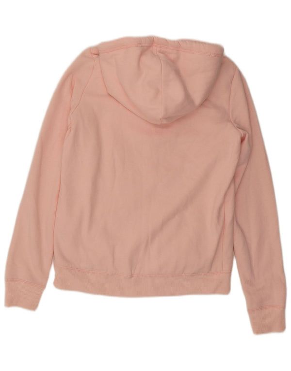 Maglione con cappuccio oversize con grafica da donna HOLLISTER UK 6 XS cotone rosa