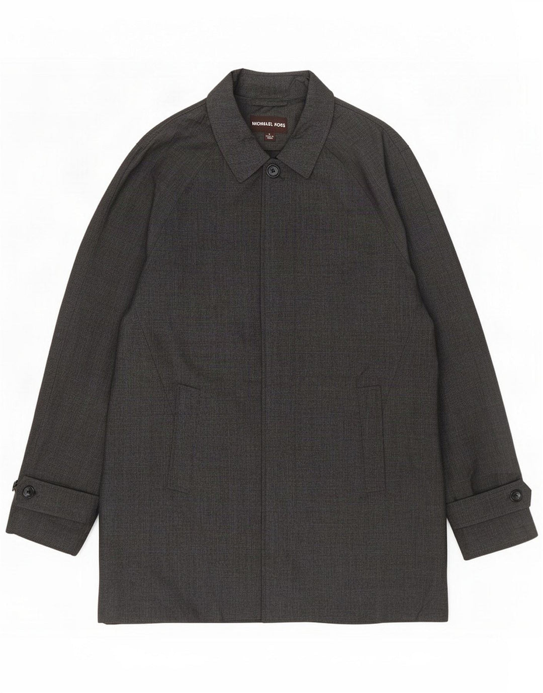 Michael Kors Cappotto da uomo UK 40 Large Grey Check Poliestere