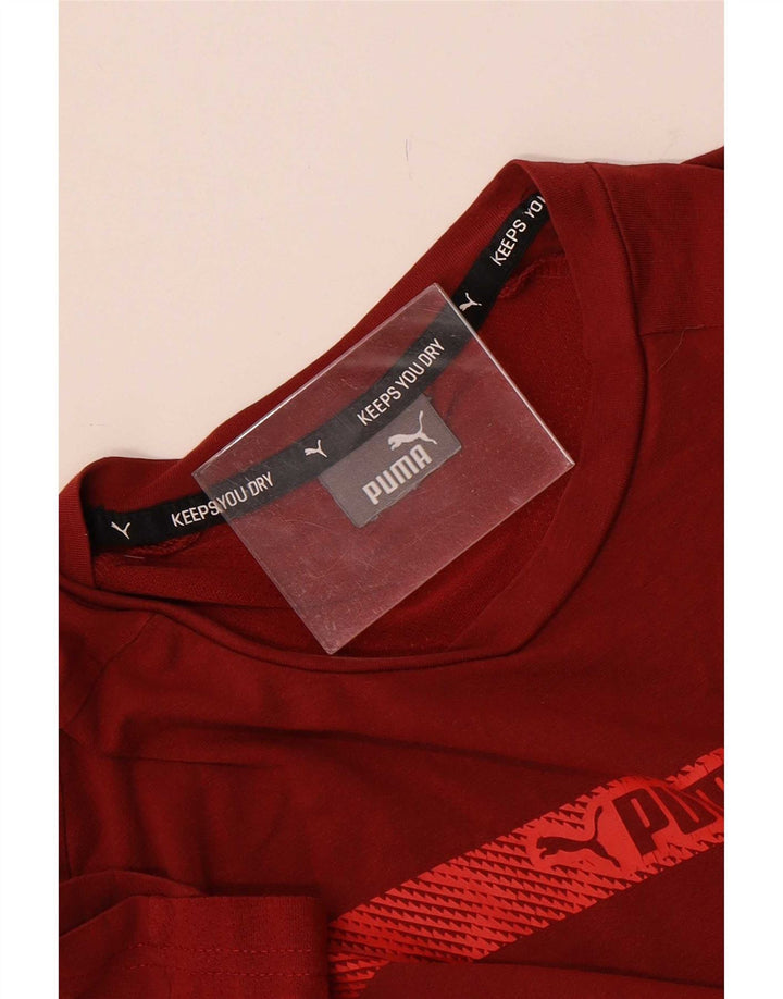 Maglietta Puma da uomo Top Small Rossa