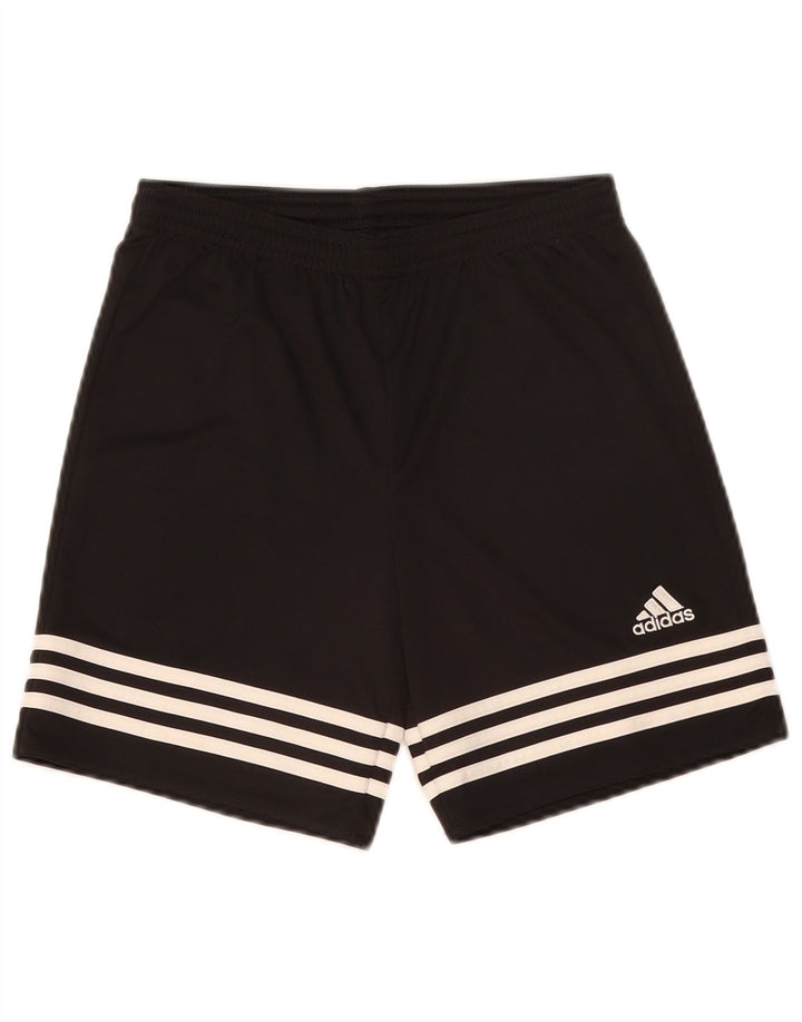 Pantaloncini sportivi Adidas Climalite da ragazzo 11-12 anni Large Nero in poliestere