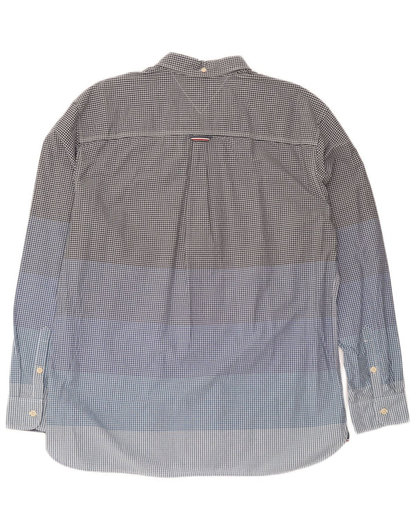 Camicia da uomo Regular Fit Tommy Hilfiger 2XL in cotone a quadretti multicolore