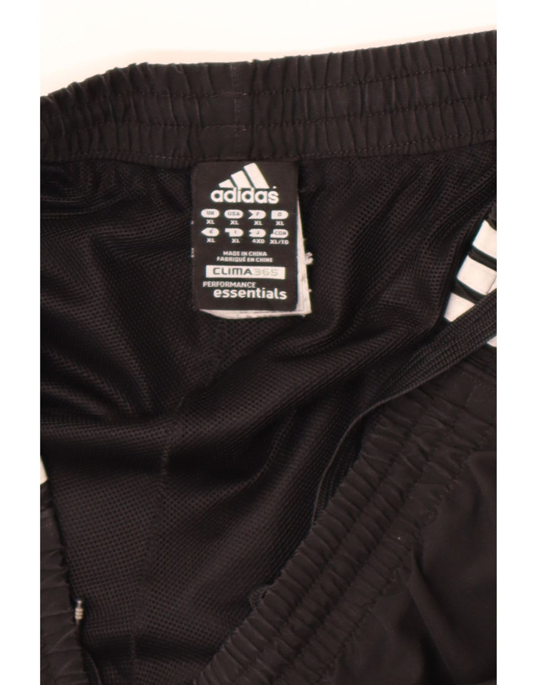 Pantaloncini sportivi Adidas Clima 365 da uomo XL poliestere nero