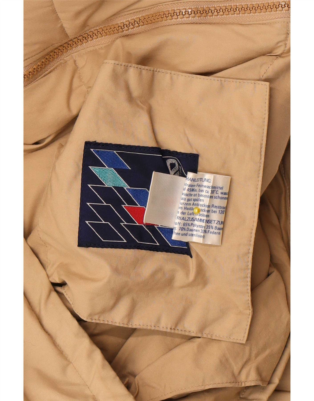 Giacca imbottita da uomo Elho EU 52 XL Poliestere beige