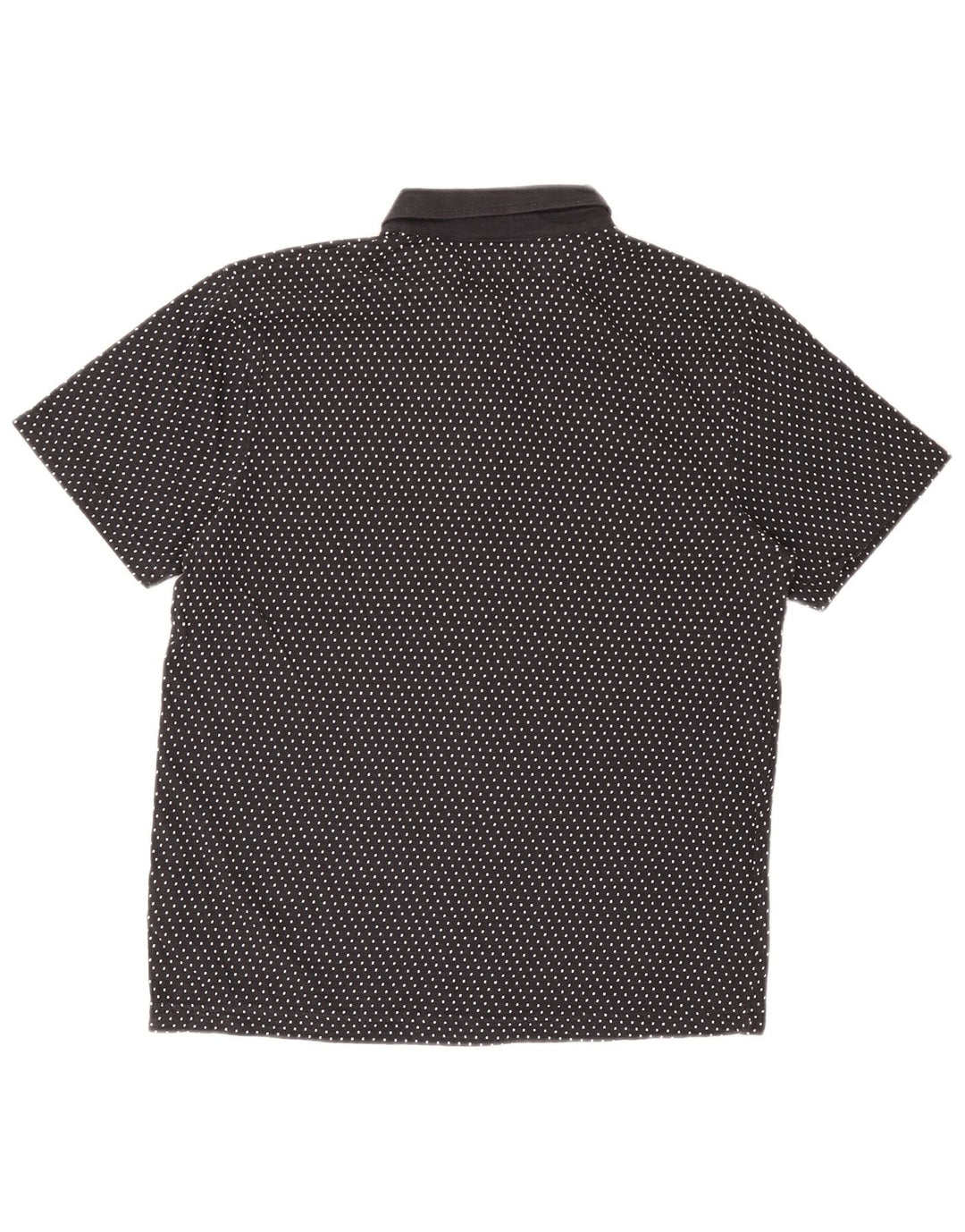 Polo da uomo Jack & Jones media cotone maculato blu navy