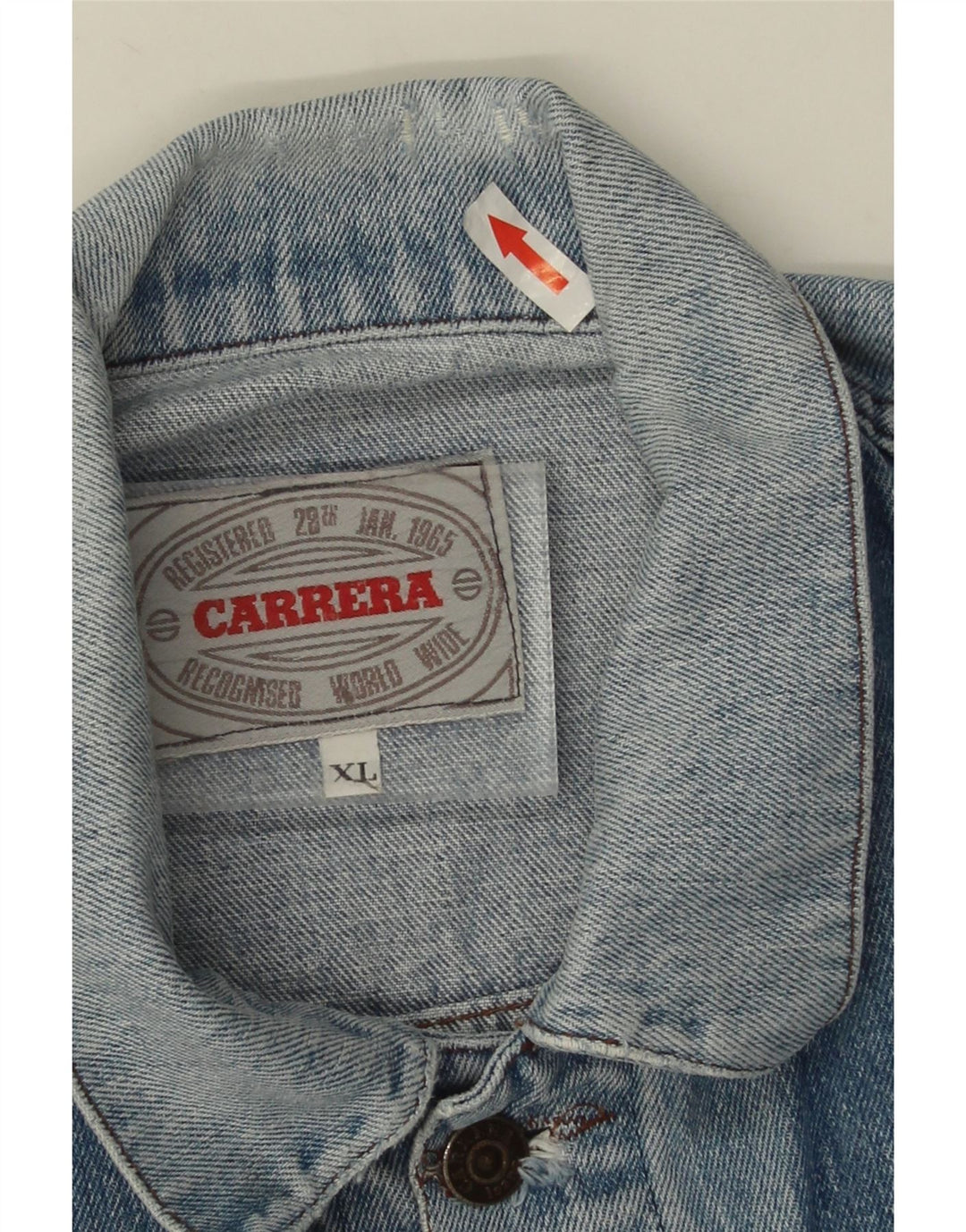 Giacca in denim da donna Carrera UK 42 XL Blu