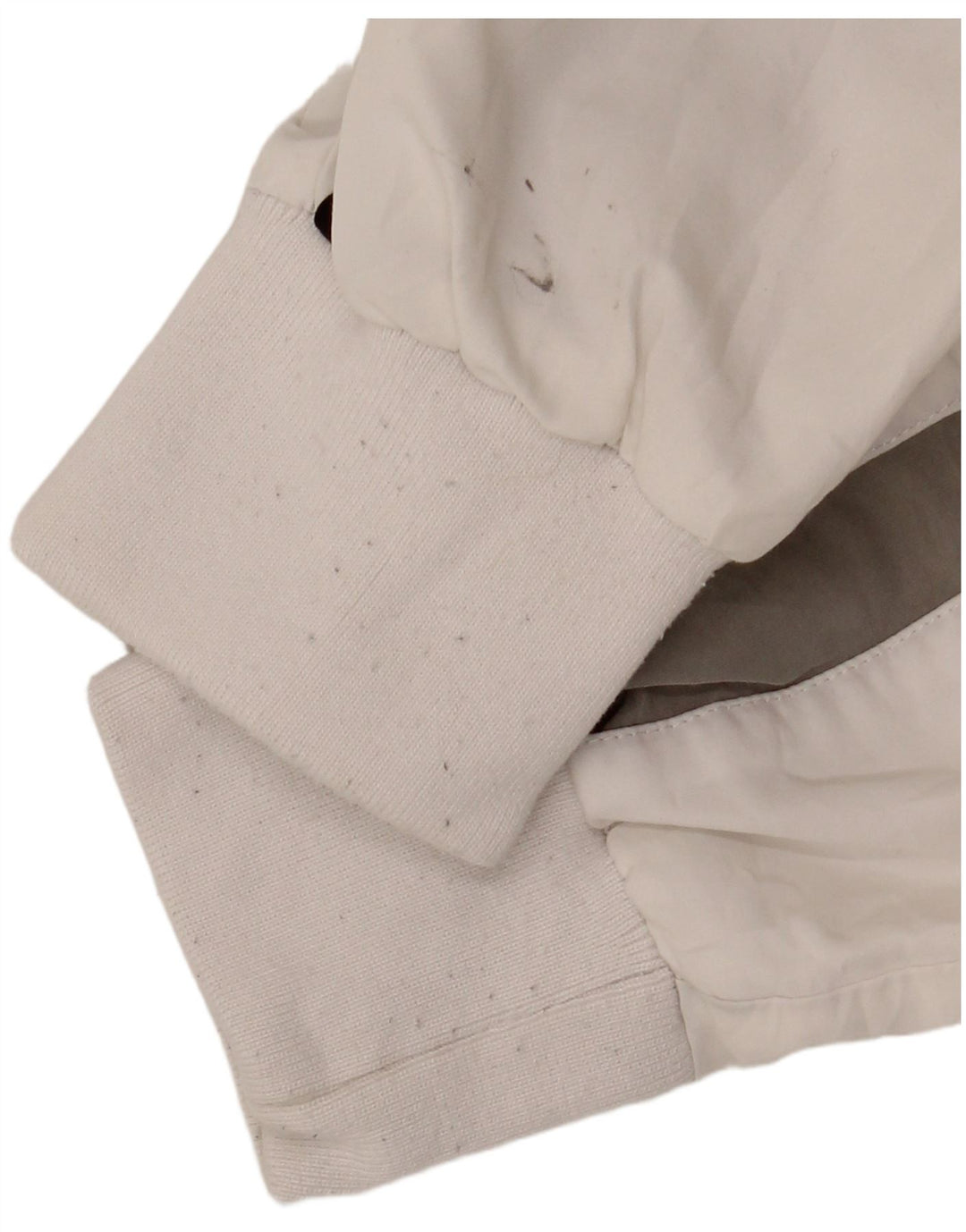 Giacca superiore della tuta da uomo Champion in poliestere bianco medio