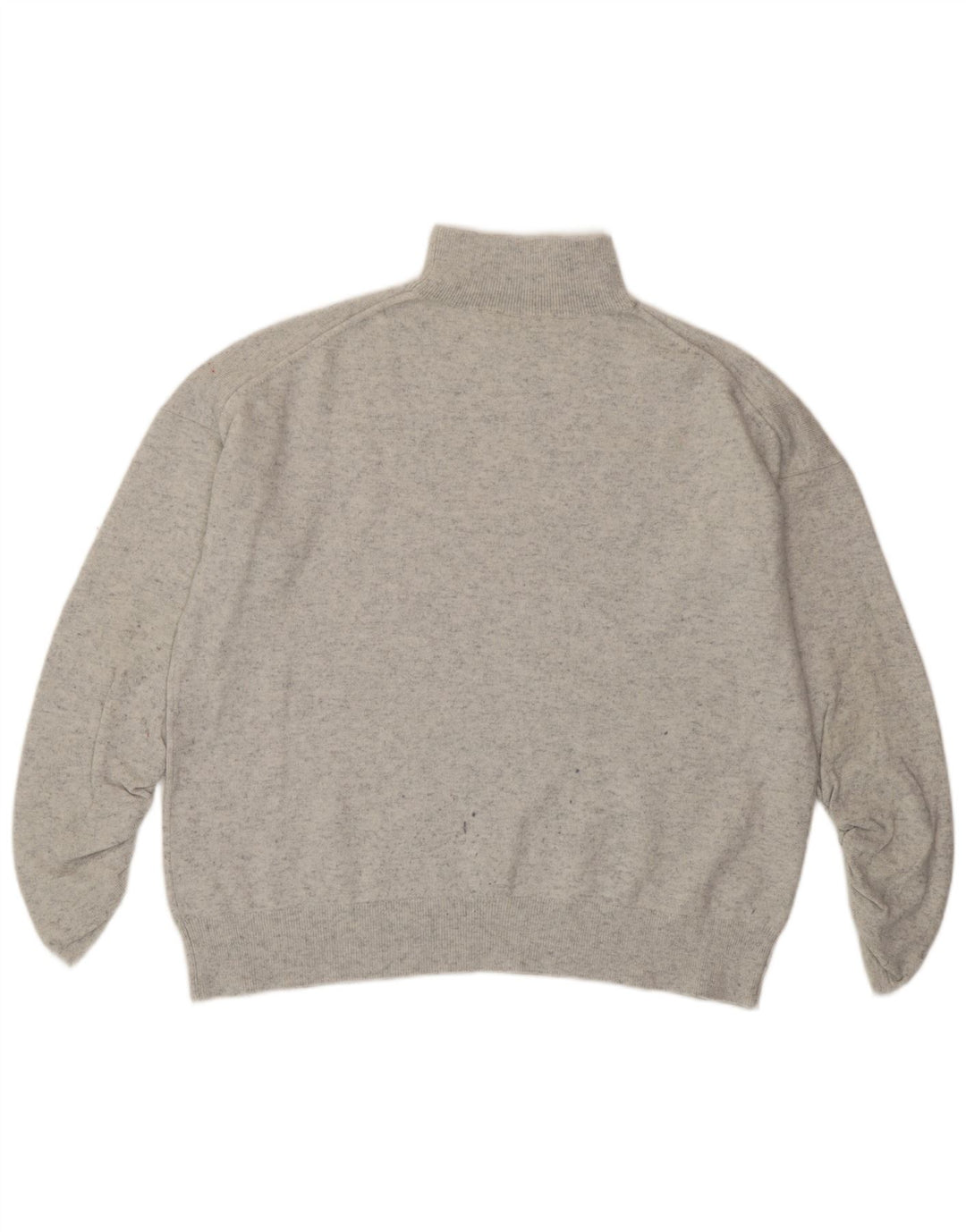 Maglione maglione da donna con collo dolcevita MINT VELVET UK 14 Grigio medio screziato