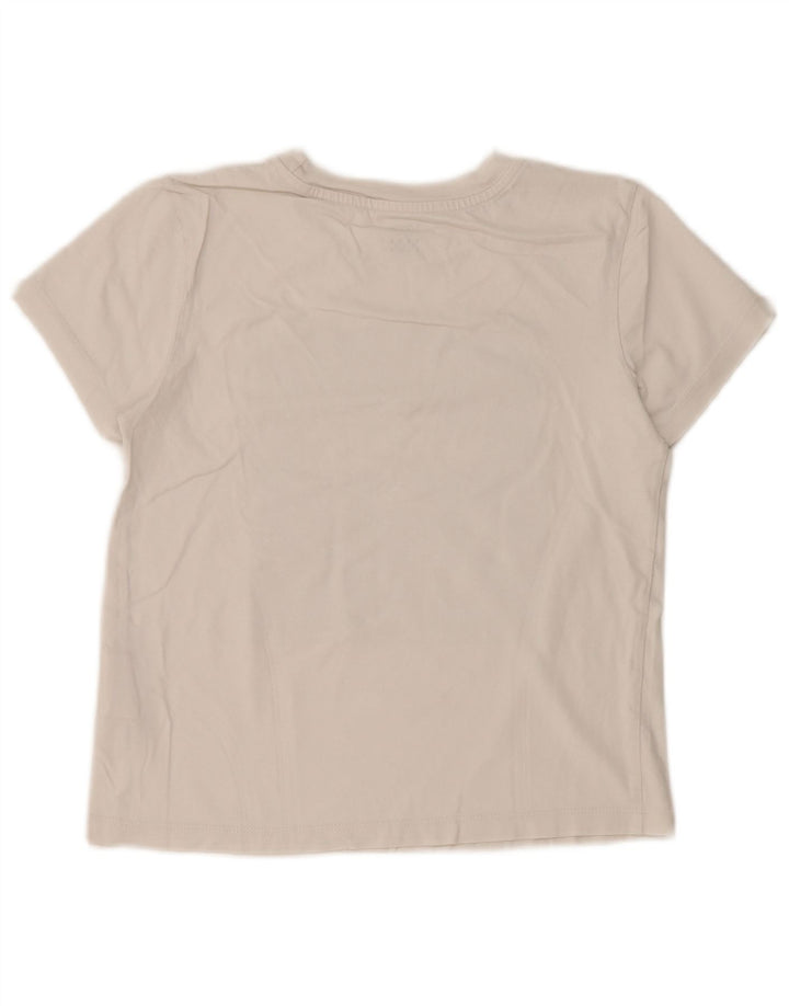 T-shirt grafica corta da donna VANS Top UK 6 XS cotone bianco