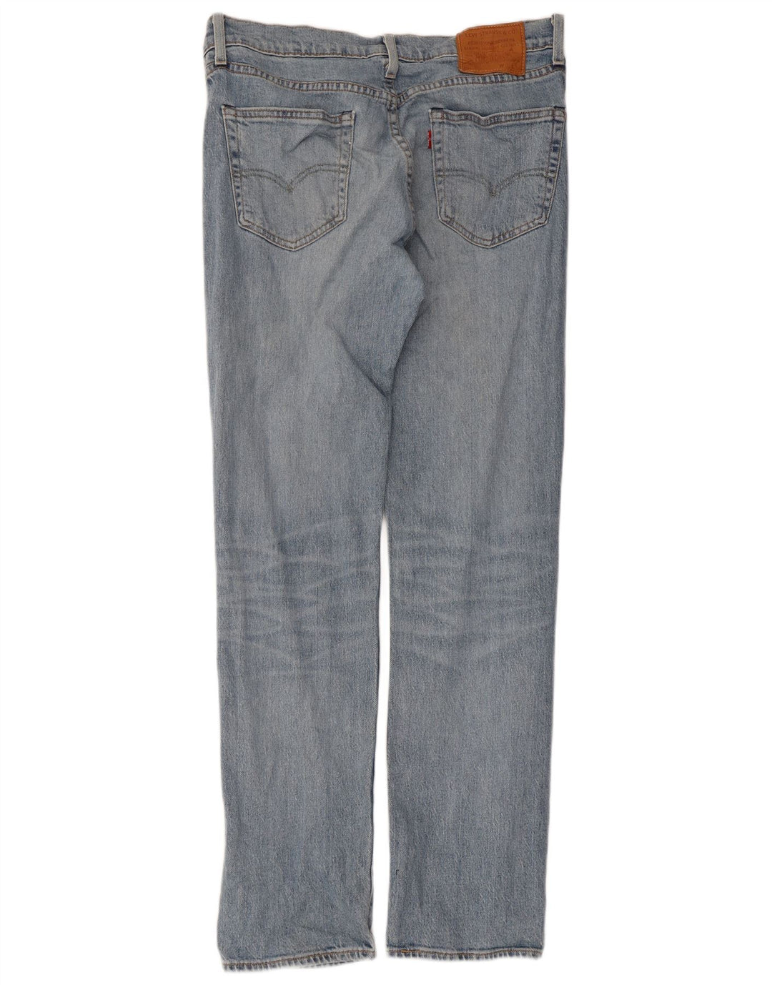 LEVI'S Jeans dritti da uomo 505 W33 L32 cotone blu