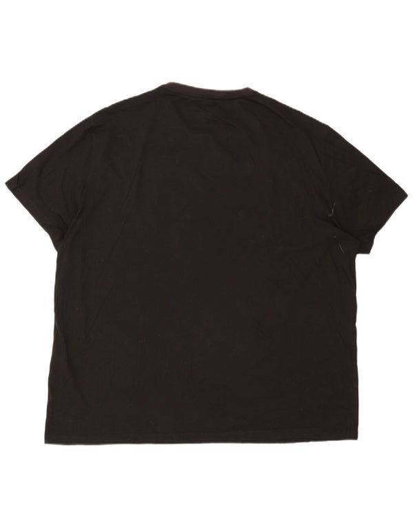 T-shirt grafica regolare da uomo Armani Exchange Top 2XL Nera