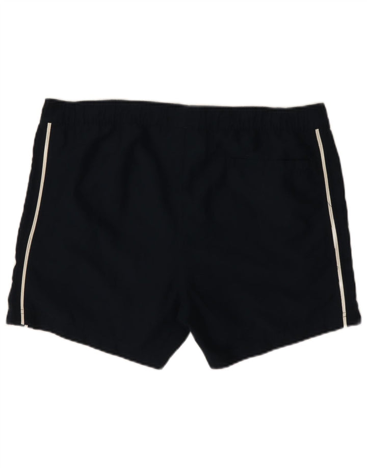 Pantaloncini da bagno da uomo Champion grandi in poliestere blu navy