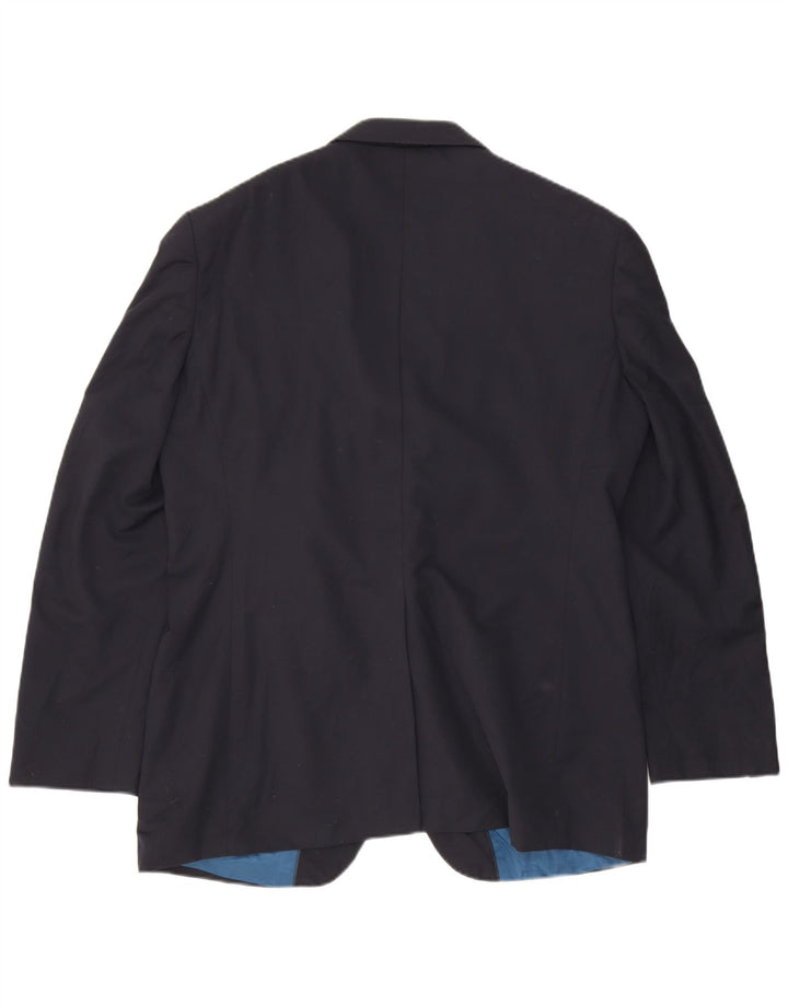 Giacca blazer autografa da uomo Marks & Spencer UK 38 medio blu navy