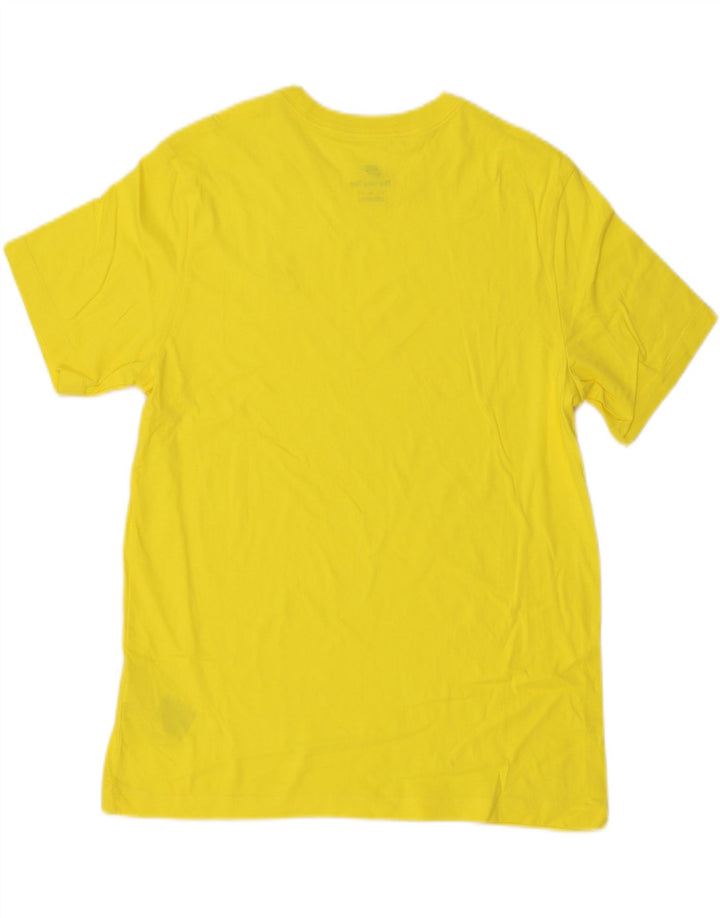 T-shirt da uomo Nike Top in cotone giallo medio