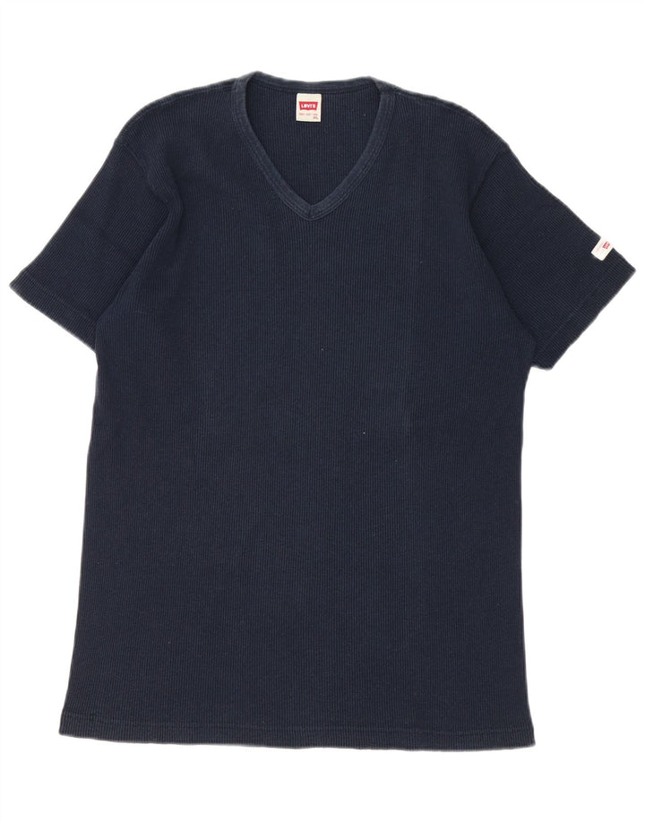 T-shirt da uomo Levi's Top XL in cotone blu navy