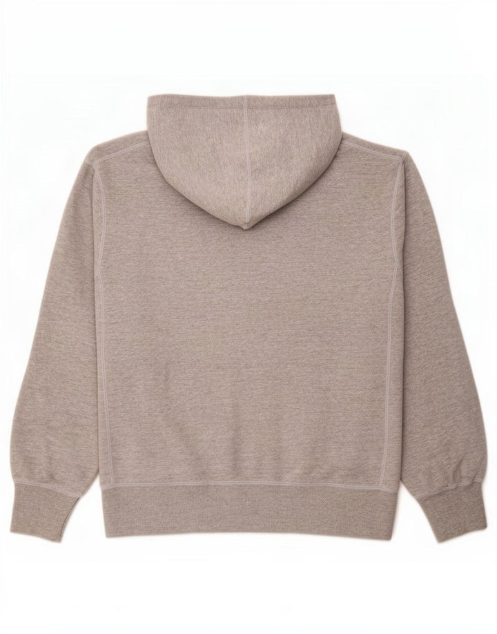 Felpa con cappuccio grafica Nike Mount Mercy University da uomo grigio medio chiazzato