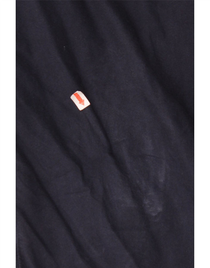 RALPH LAUREN Camicia da uomo piccola in cotone blu navy