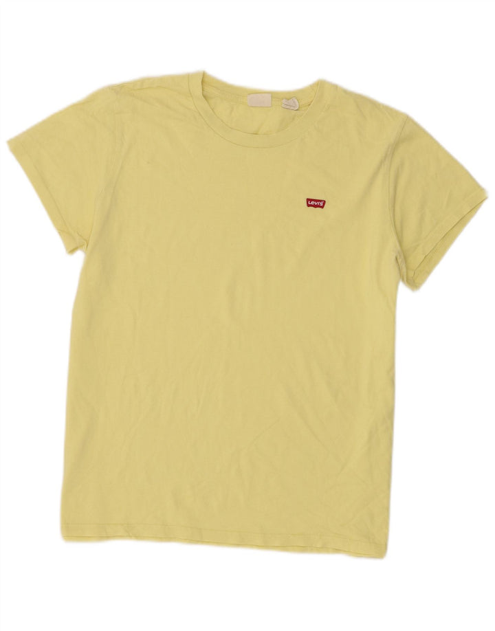 T-shirt da donna Levi's Top UK 14 grande gialla