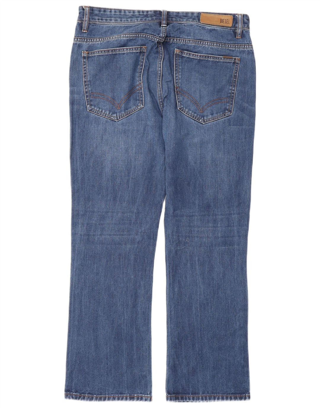 Jeans dritti da uomo Diesel W34 L30 cotone blu