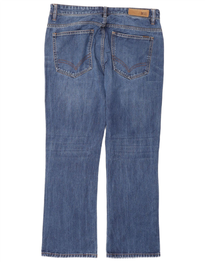Jeans dritti da uomo Diesel W34 L30 cotone blu