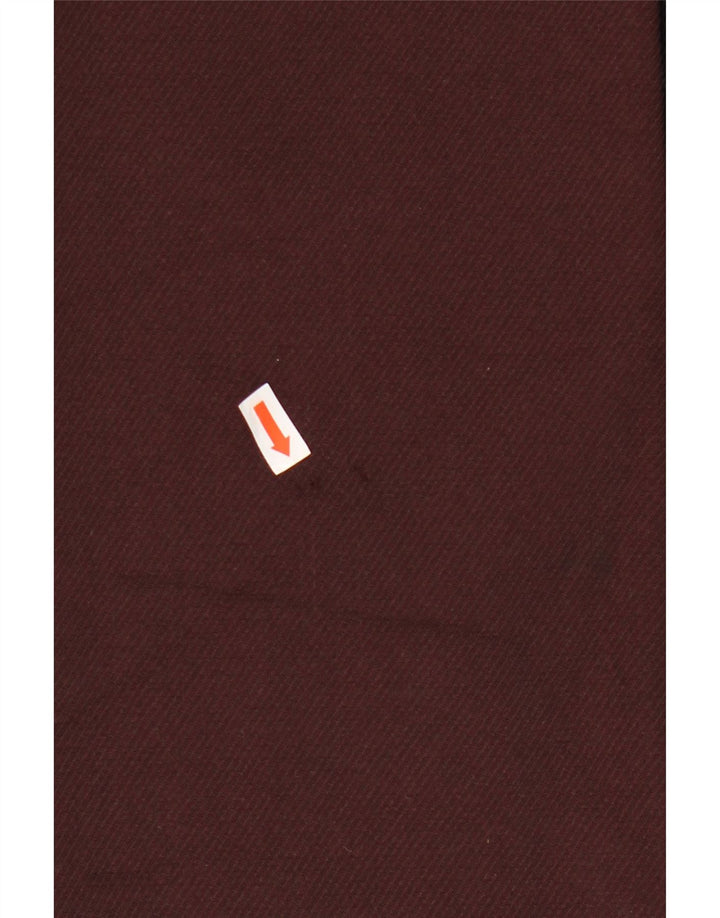 Gilet aperto da donna ZARA UK 10 piccolo marrone poliestere