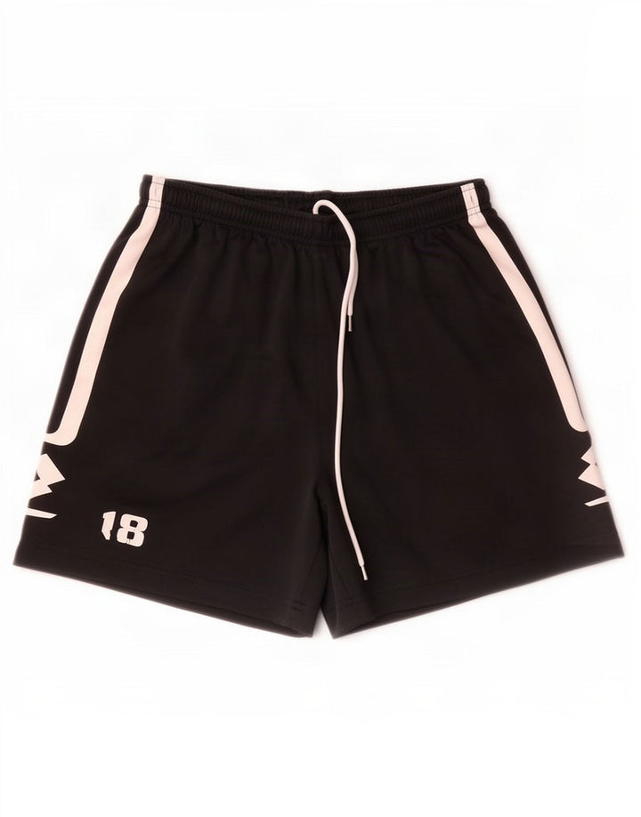 Pantaloncini sportivi da uomo Lotto Medium Black Colourblock