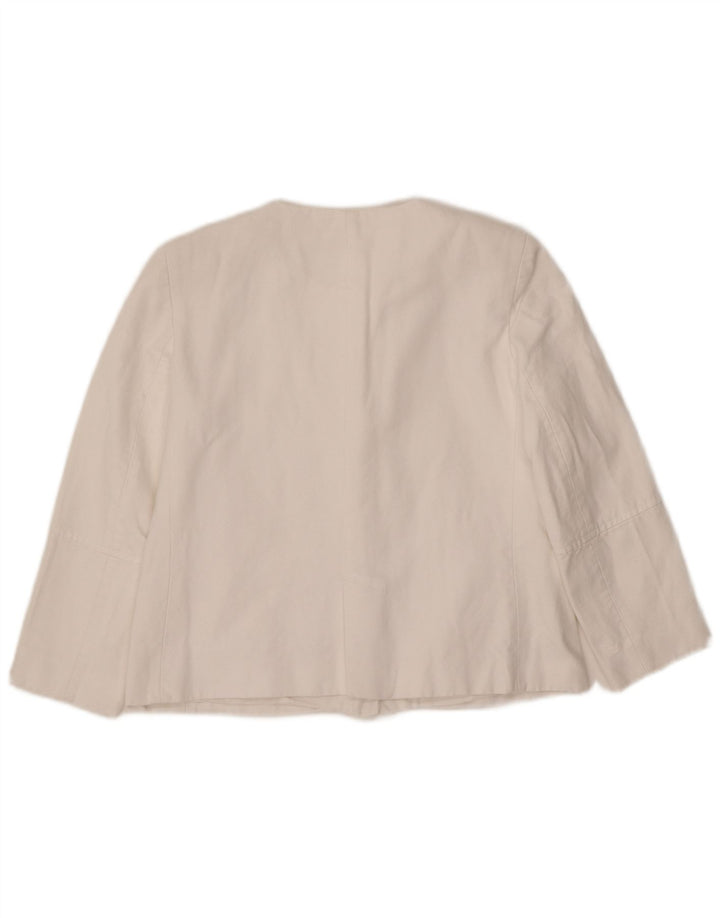 Giacca Blazer da Donna ZARA UK 6 XS Bianca