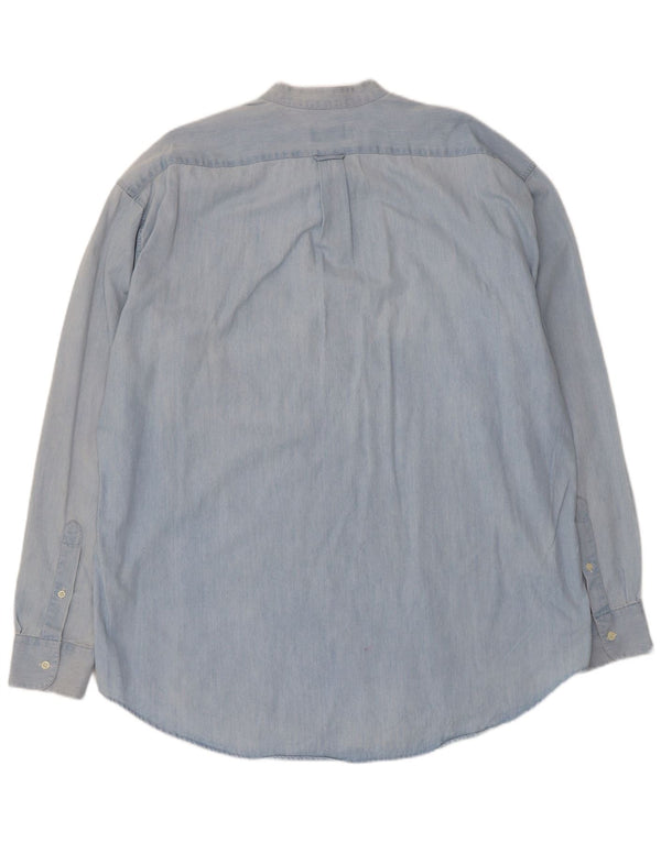 Camicia pullover da uomo Paul & Shark taglia 17 1/2 44 XL cotone blu