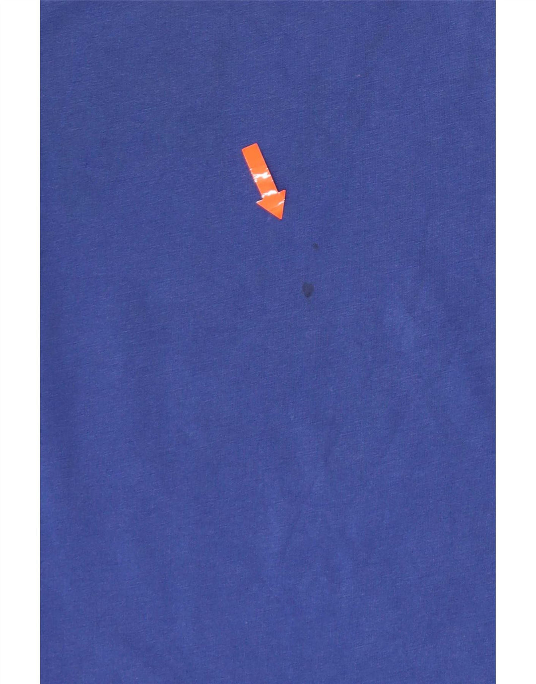 T-shirt grafica da uomo Champion Top in cotone blu medio