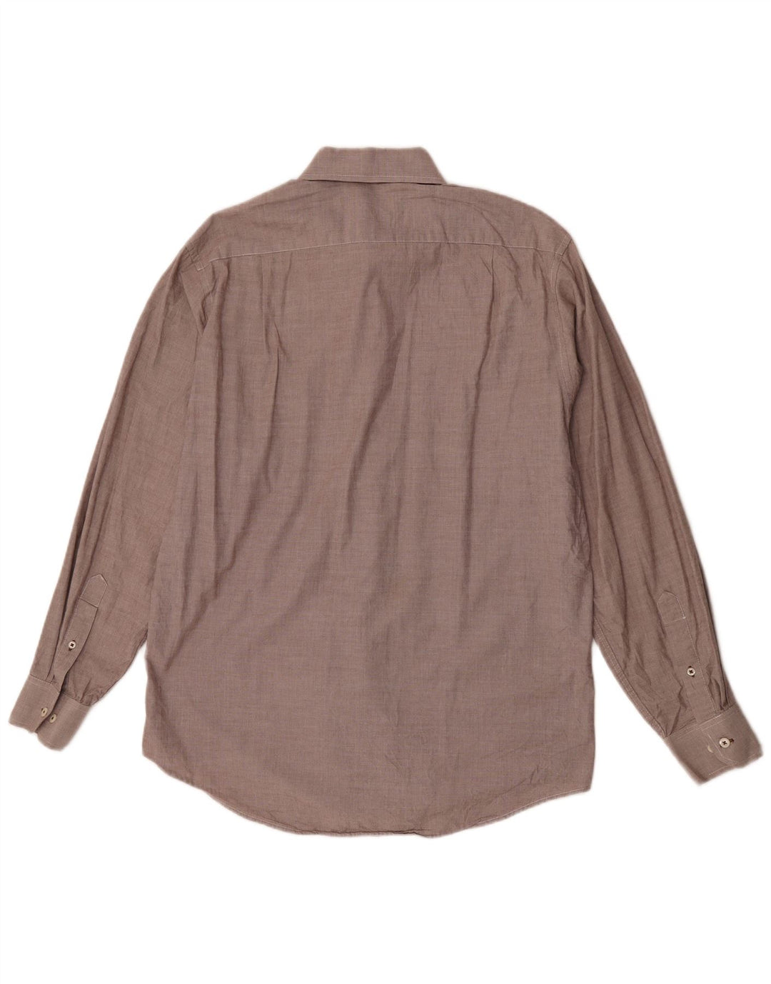 Camicia da uomo Izod in cotone marrone medio
