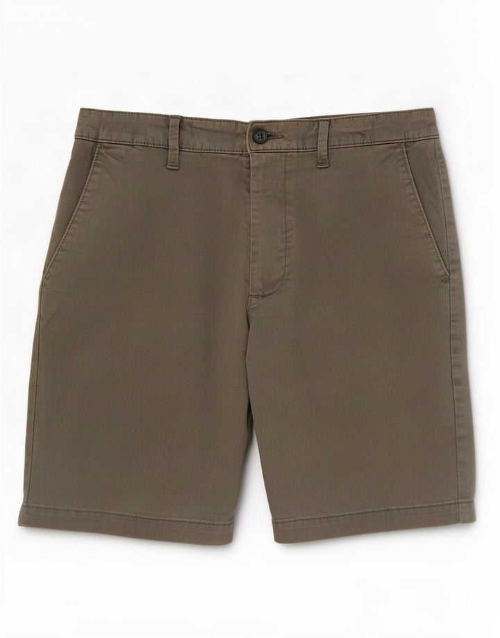 Pantaloncini chino da uomo Marks & Spencer medi W32 in cotone grigio