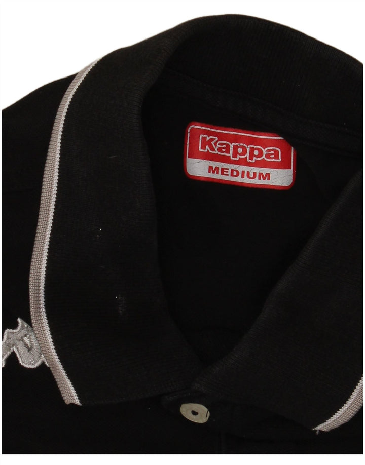 Polo da uomo KAPPA media nera
