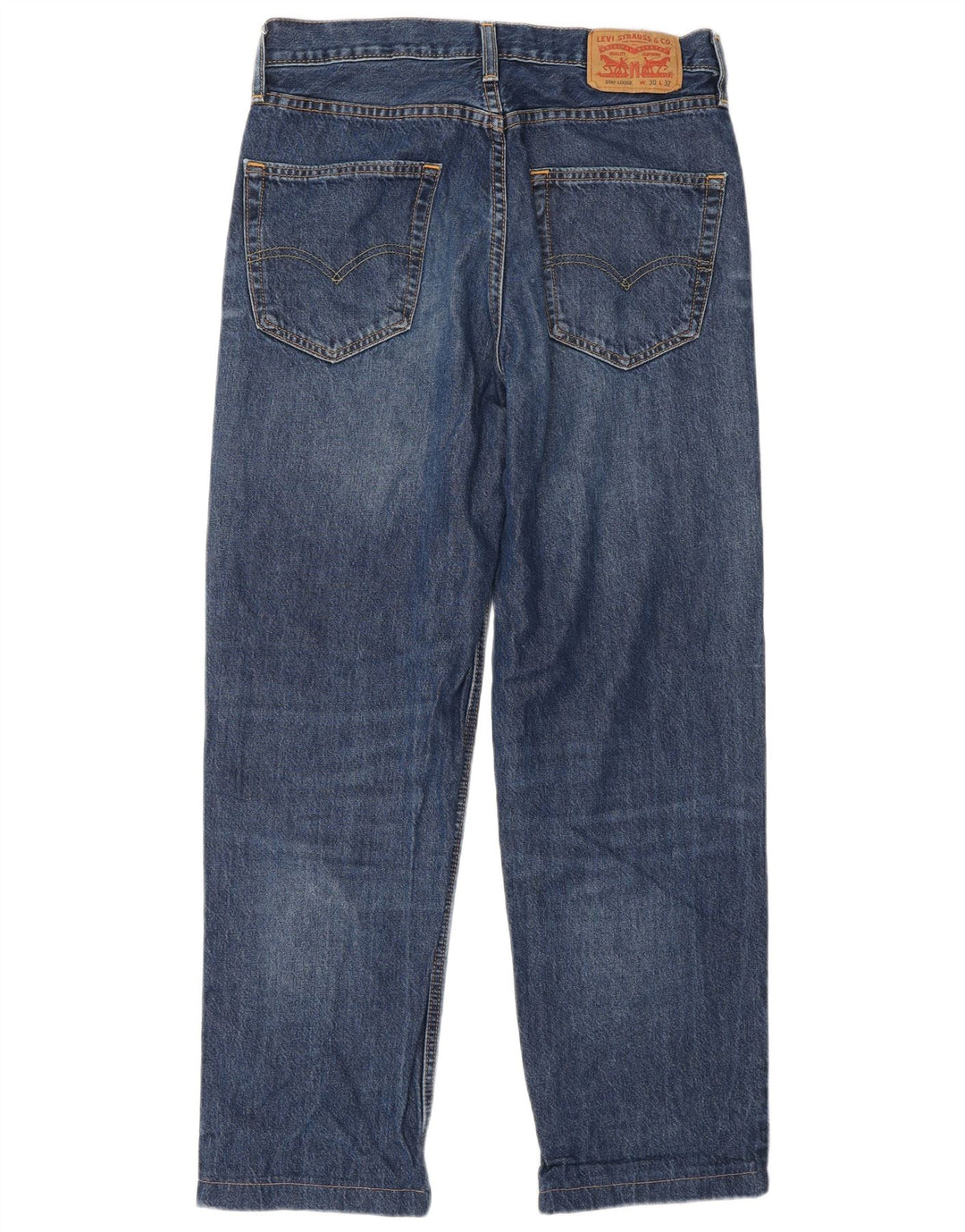 Jeans larghi da uomo Levi's W30 L32 cotone blu