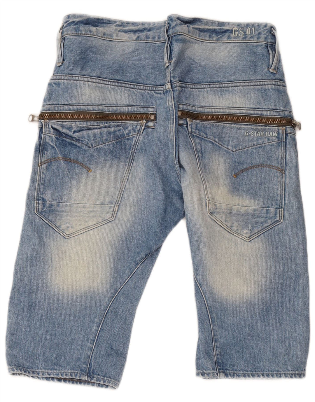 Pantaloncini di jeans da uomo G-Star W32 Blu medio
