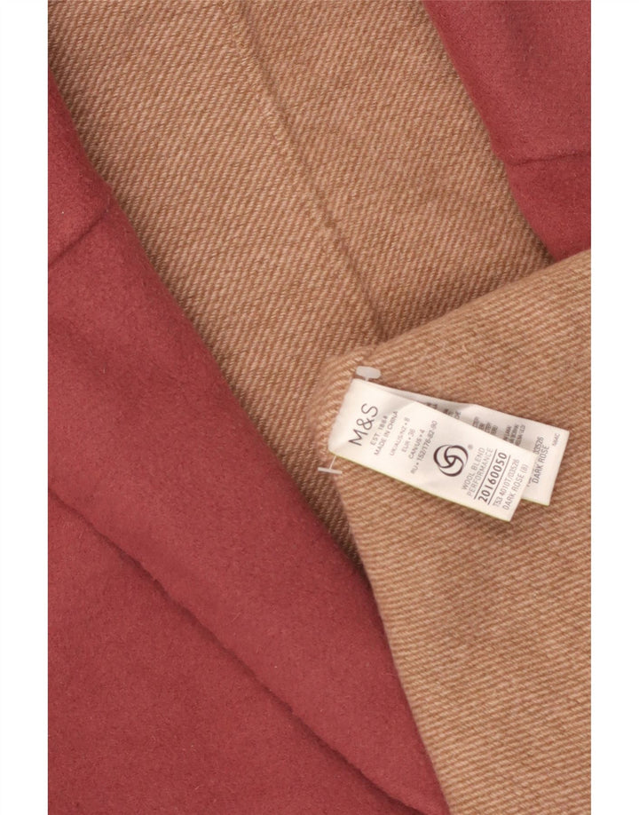 Soprabito da donna Marks & Spencer UK 8 piccolo poliestere rosa