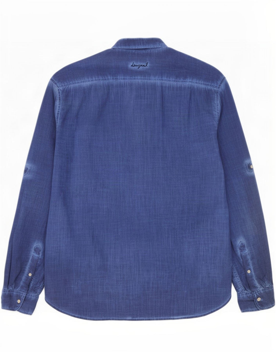 Camicia pullover grafica da uomo Desigual 2XL cotone blu navy
