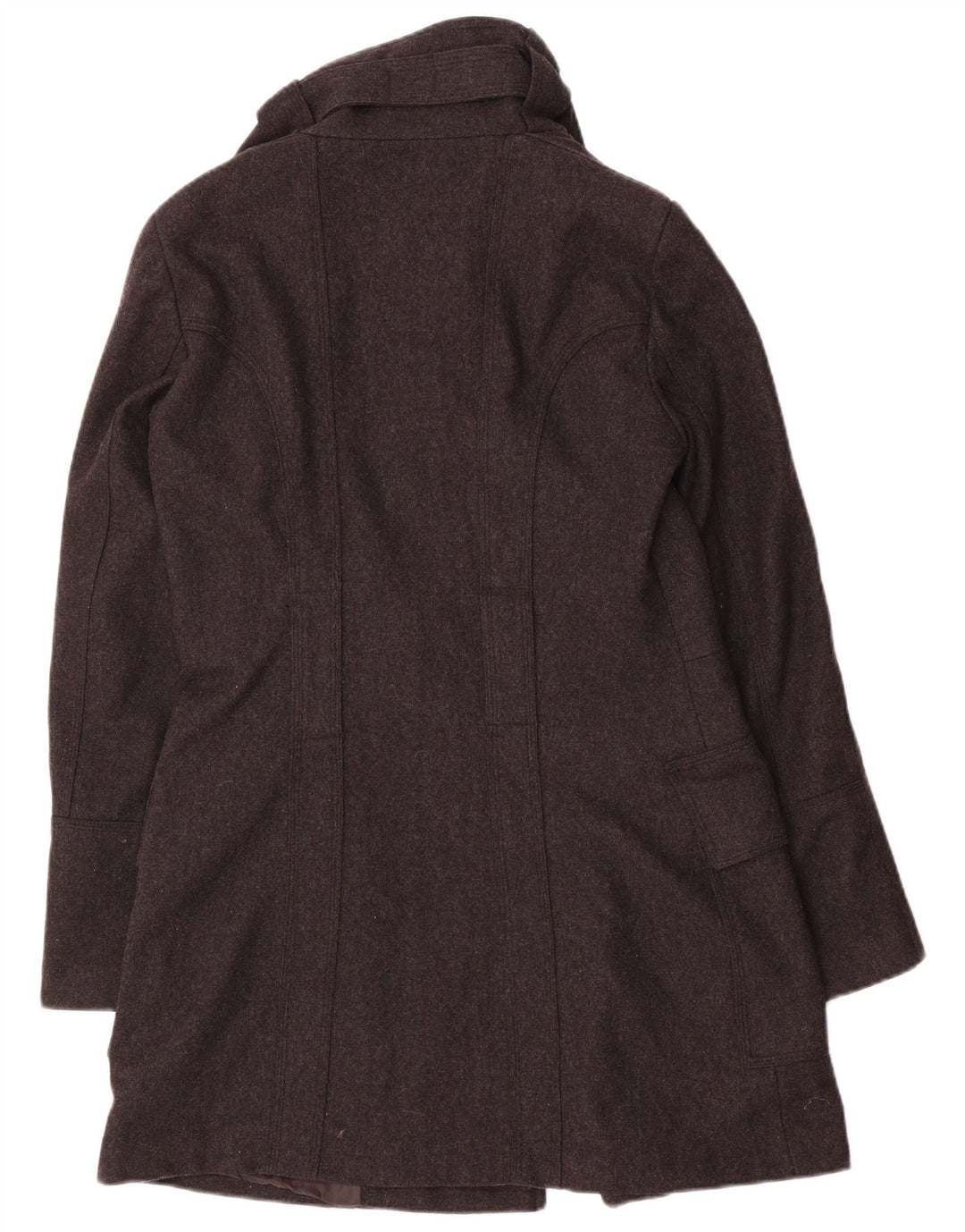Cappotto Zara da donna UK 14 grande in lana grigia