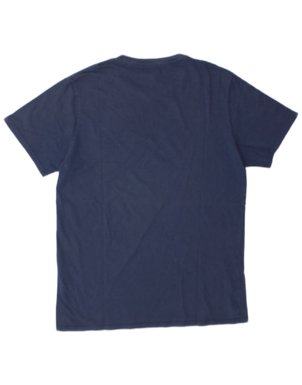 T-shirt grafica da uomo Levi's Top Large in cotone blu navy