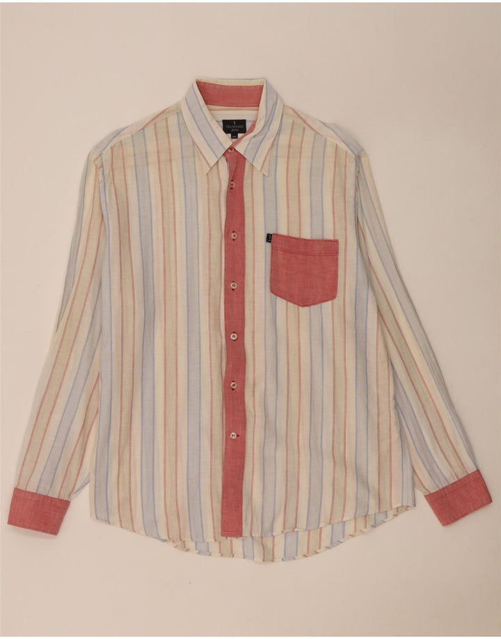 Camicia Trussardi Jeans Uomo 2XL Righe Multicolore