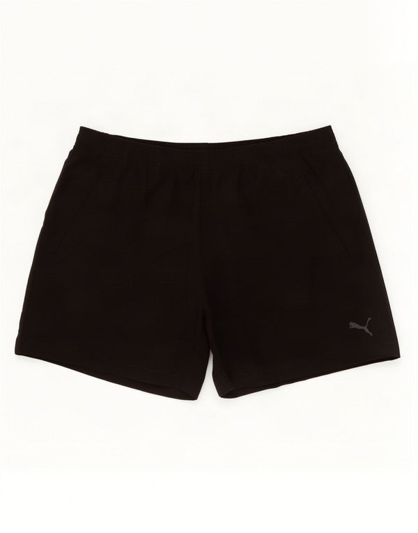 Pantaloncini sportivi grafici da uomo Puma Large neri