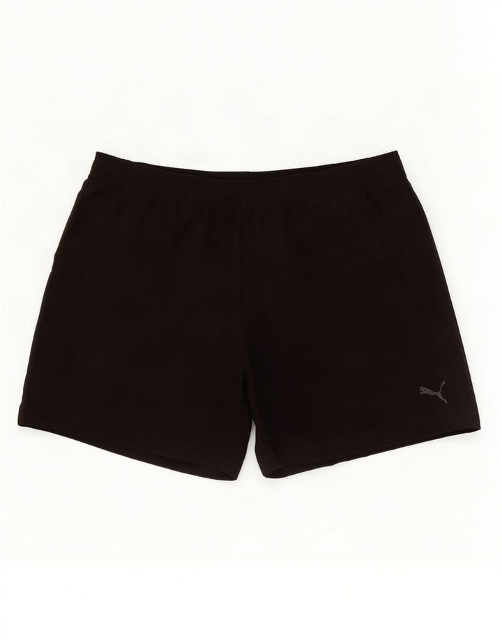 Pantaloncini sportivi grafici da uomo Puma Large neri