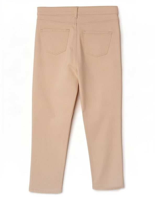 Pantaloni corti da donna Marks & Spencer UK 12 medi W28 L21 bianco sporco