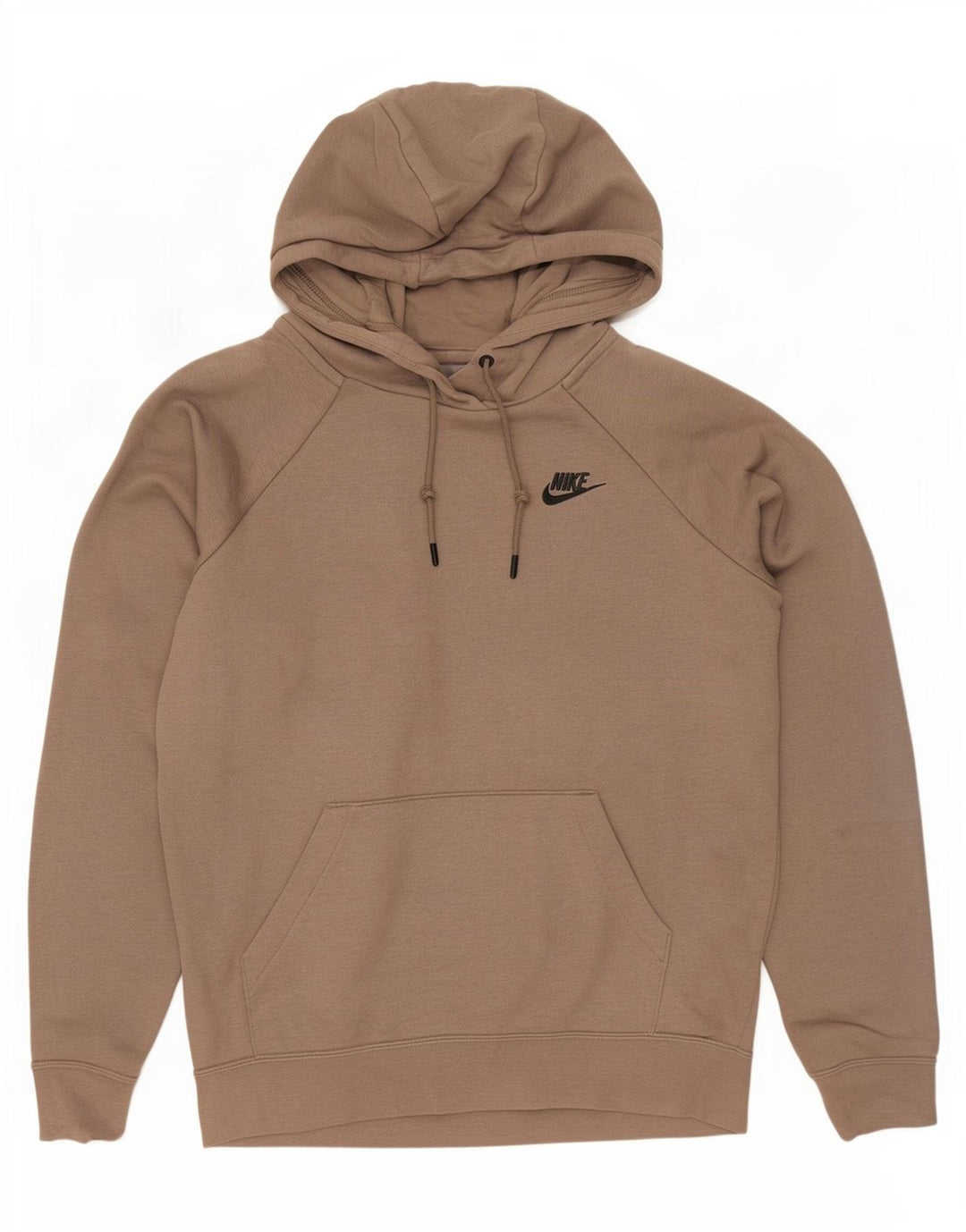 Felpa con cappuccio da uomo Nike Small in cotone marrone