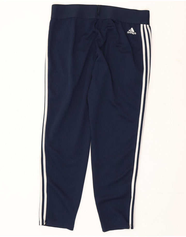 Pantaloni da tuta da donna Adidas UK 16/18 Large in poliestere blu navy