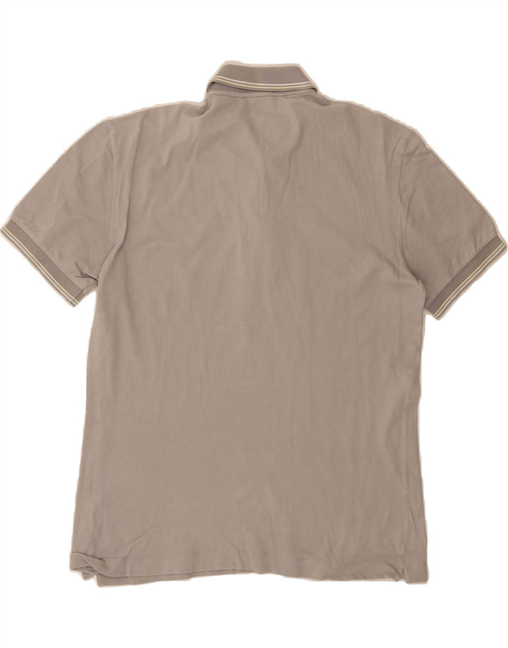 GAS Mens Polo Shirt Large Grey Vintage Gas and Second-Hand Gas from Messina Hembry 
